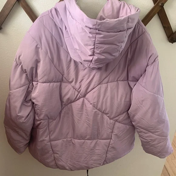 Free People Lavender Puffer Jacket - Picture 3 of 3